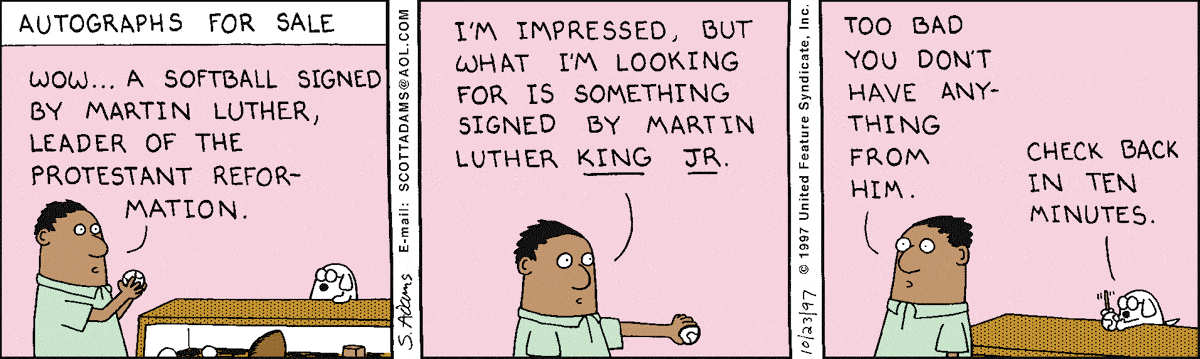 Dilbert Cartoon
